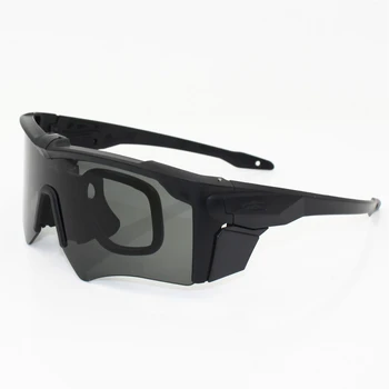 Nová značka AF vojenské brýle, 3 Objektiv Balistické Vojenského Sportu Muži Polarizované sluneční Brýle Armády Bullet-proof Brýle natáčení