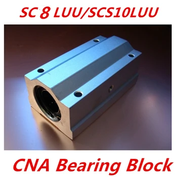 NOVÉ 2 ks SC8LUU SCS8LUU 8mm Lineární kuličkové Ložisko Blok CNC Router polštář pro XYZ