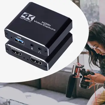 NOVÉ 4K 1080P HDMI-Kompatibilní Video Karty pro Digitalizaci USB 2.0 Rekordér Box Zařízení Pro Live Streaming Video Nahrávání