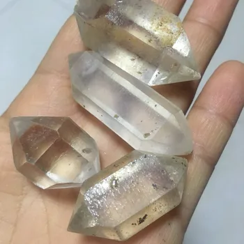 Nové Herkimo Crystal Flash Diamant Přírodní Bílá Crystal Double Špičatý Kámen Částice