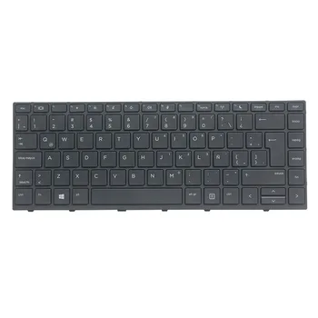 Nové latinské laptop klávesnice pro HP Probook 430 G5 440 G5 LA Černá Klávesnice s Rámem