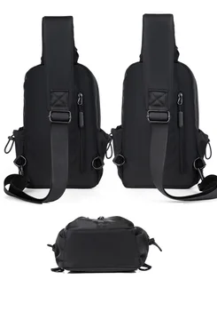 Nové Pánské nový trend hrudi taška Obchodní ležérní batoh, ženy, Cestování rameno Messenger bag