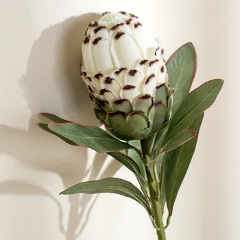 NOVÉ velké Umělé Protea Cynaroides hedvábí+plastové květiny pro Svatební Dekorace věnec umělý kytky flores artificiales