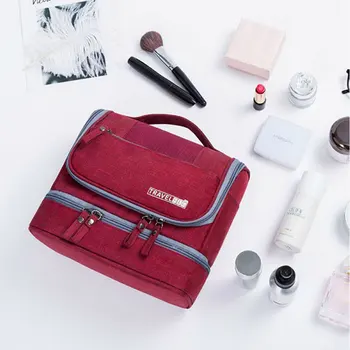 Nové Vodotěsné Visí Make-Up Kosmetická Taška Multifunkční Oxford Cestovní Organizátor Kosmetické Tašky Pro Ženy, Muže Mýt Toaletní Taška