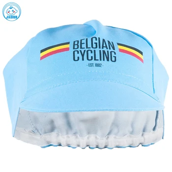 NOVÝ 2017 Belgie Belgické Klasické Modré Cyklistické Čepice Vybavení HORSKÉ SILNICI Prodyšné JIASHUO