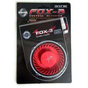 Nový FOX-3 Podvozek Chladič Disketová jednotka Pevný Disk Turbíny, Ventilátory Chlazení 3,5 palcovou Disketovou Jednotku Pozice All-Round Chlazení