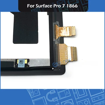 Nový Kompletní LCD Shromáždění Pro Microsoft Surface Pro 7 1866 LCD Displej Dotykový Displej Digitizer Shromáždění