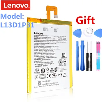 Nový, Originální baterie Lenovo LePad S5000 S5000H Pad A3500 Tablet PC L13D1P31 tab 2 A7-30 Baterie 3450-3550mAh + sledovací číslo