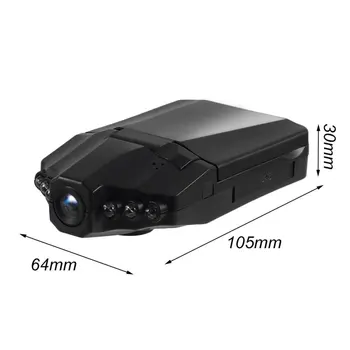 Obecné 2,5 palcový HD Auto LED DVR Silniční Dash Video Camera Recorder Videokamera LCD Parkování Recorder CMOS Senser vysokorychlostní Nahrávání
