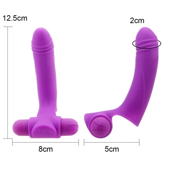OLO Prst Rukáv Vaginální Vibrátor Masér Sex Hračky Pro Ženy, Ženské Masturbátor Klitoris Stimulátor Sex Shop