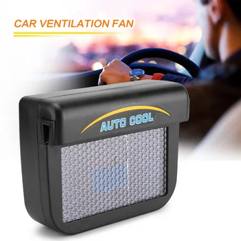 Onever Solární Sun Power Mini Klimatizace Pro Auto, Okno Auto Auto Air Vent Cool Ventilátor Přenosné Auto Klimatizace Větrání