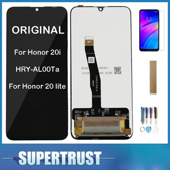 ORIGINÁL Pro Huawei Honor 20i HRY-AL00Ta Počest 20 lite Čest 20lite LCD Displej a Dotykové Obrazovky Shromáždění kit