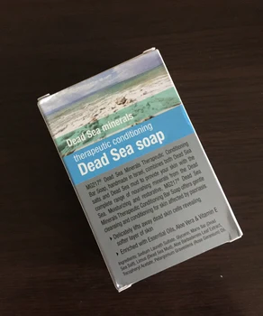 Originální MG217 Terapeutické Klimatizace Mrtvého Moře Mýdlo Bar, 3.2 Oz 90.7 g na lupénku kůže sůl z mrtvého moře a bahno