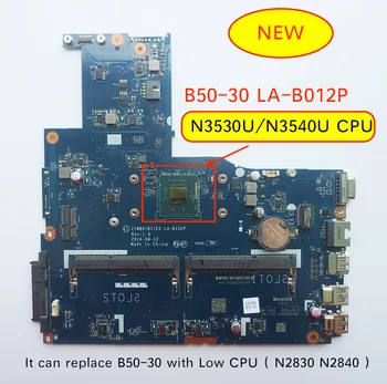 Originální Nové pro Lenovo B50-30 ZIWB0/B1/E0 LA-B102P pc Deska N3540 Cpu N3530
