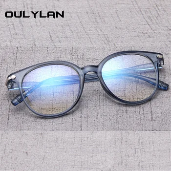 Oulylan Ženy Brýle Rám Módní Vintage Falešné Brýle Muži Brýle Rámy Jasné Objektiv Retro Kolo Optické Brýle