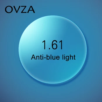 Ovza 1.61 Anti blue ray brýle objektivu Super tenký Krátkozraký čočky, Asférické čočky Krátkozraké CR39 Pryskyřice Len Anti-Únava Může Přizpůsobit