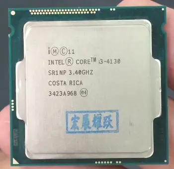 PC počítač Intel Core I3 4130 I3-4130 CPU LGA1150 22 nanometrů Dual-Core funguje správně Desktop Procesor