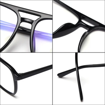 Peekaboo korejské tr90 retro anti modré světlo optické rámu brýlí muži ultralight krátkozrakost brýle dámské náměstí dropship
