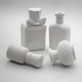 Pevné Omítky láhev váza Mýdlo Formy, 3D Aromatických Sádry auto přívěsek předat řemeslo silikonové formy