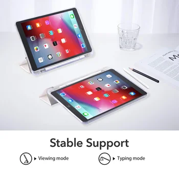 Plná Barva pro iPad Air 4 Pro 12,9 S Tužkou Držitel Air 2 10.2 8 7 6 11 Pro Rok 2020 Mini 5 6 5. Kryt 10.5 Funda