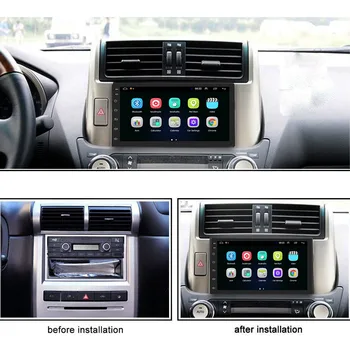 Podofo 2 Din autorádia, Multimediální Video Přehrávač Univerzální Android auto Stereo GPS MAPA Pro Volkswagen, Nissan, Hyundai, Kia, toyota