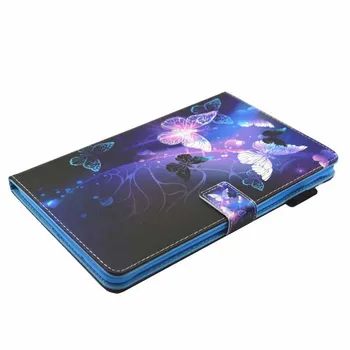 Pouzdro Pro Samsung Galaxy Tab E 9.6 T560 T561 Případě Karikatura Jednorožec Pu Kožená Peněženka Stand Kryt Pro Samsung T561 T560 Pouzdro + pero