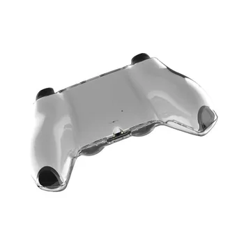 Pro Playstation 5 PS5 Herní Ovladač Crystal Clear Shell Ochranný kryt PC Case Kryt S 4ks Thumbstick Gamepad Grip Čepice