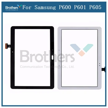 Pro Samsung Galaxy Poznámka 10.1 P600 P601 P605 Touch Screen Digitizer Glass Panel, Senzor Tablet, Náhradní SM-P600 LCD Displej