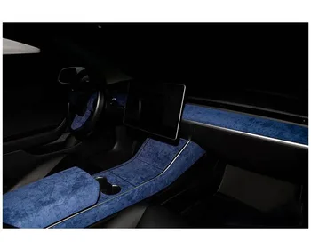 Pro Tesla Model 3 semiš Dekorativní Doplňky Model se Třemi model Y 2020 modelové číslo3 Auto Volant Patch Dekorativní