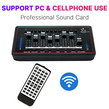 Profesionální Zvuková Karta Pro bm 800 Studio Mikrofon, Audio Rozhraní Zvukové Karty Pro Počítače, Živé Vysílání, Nahrávání Zpěvu