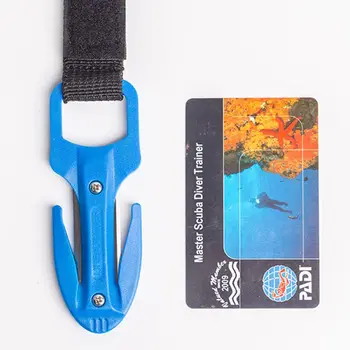 Přenosný Snorking Potápění Line Cutter Net Kabel Nouzové Sečny Ostré Nože Dvoulůžkový Nůž Na Řezání Bezpečnostních Zařízení