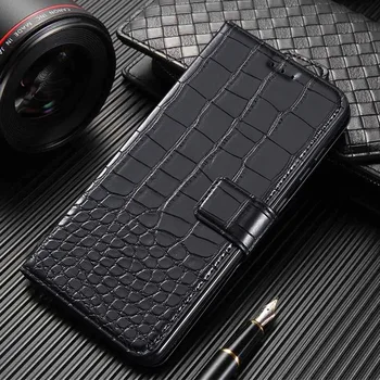 Případě, Luxusní Flip pro Asus Zenfone 4 Max ZC520KL X00HD Pouzdro Peněženka Krokodýlí textury Kůže Knize Telefonu Coque