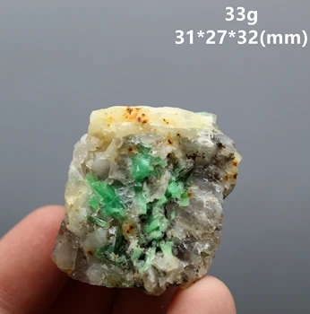 Přírodní zelený smaragd minerální gem-grade crystal vzorky kameny a krystaly krystaly křemene z číny