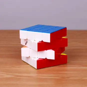 QiYi MoFangGe Qiyi MS Série 4x4 Magnetické Magic Cube Profesionální Qiyi M S, Rychlost 4x4x4 Cube Stickerless Magnety Cube Puzzle