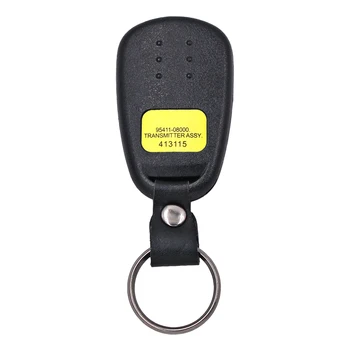 Remote Auto Klíčové Kontroly Fob 2 Tlačítko 433Mhz pro Hyundai Staré Elantra Santa Fe 2001 2002 2003
