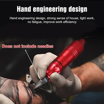 Rotační Tetování Stroj DC Rozhraní Drát Tetování Pen Semi-Permanentní Make-up Stroj Profesionální Tělo Umění Microblading Pera