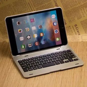 Ruské/hebrejské/španělština Bezdrátové Bluetooth Fold Kryt Případu Stojan Keyboard Dock Pro Apple iPad Mini 5 4 Mini5 Mini4 7,9 palcový Tab