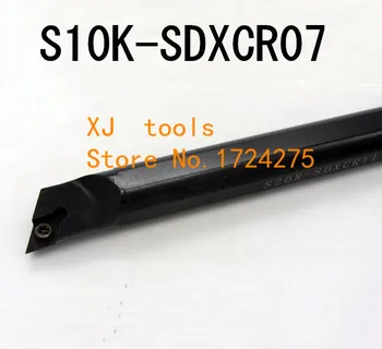 S10K-SDXCR07/S10K-SDXCL07 Nudný Bar Vnitřní Soustružení Držák,95 stupňů CNC Řezání Pěnu Toolholder pro DCMT070204 blade