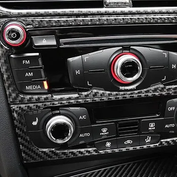 Sansour Vnitřní Středové Konzole CD Panel Kryt Čalounění 2ks Pro Audi A4 S4 2009-2016 Q5 8R 2009-2016