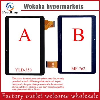 Skleněné film YLD-CEGA350-FPC-A1/MF-762-101F-3 10.1 palcový BQ-1050G BQ 1050G Tablet touch screen digitizer dotykový panel sklo, Senzor