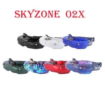 SKYZONE SKY02X 48CH 5.8 Ghz Rozmanitosti FPV Brýle Podpora 2D/3D HDMI Sledování Hlavy A Ventilátor DVR Přední Kamera Pro RC Racing Drone