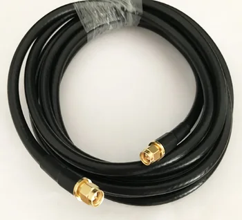 SMA zástrčka-SMA male konektor 5D-FB 50-5 Koaxiální Kabel RF Kabel 50Ohm 1/2/3m 5m 10m 15m