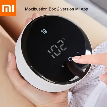 Smart Moxování Box 2 version Práce Mijia Aplikace Inteligentní Řízení Teploty Oled Displej Bezdýmný Pro Rodinu