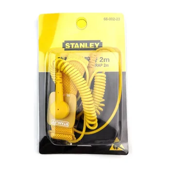 Stanley 1-kus, 2m dlouhý nastavitelný antistatický náramek proti statické elektřině náramek ESD výboj pás s uzemňovací drát