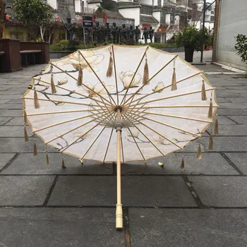 Starověká Čína Japonsko Deštník Hanfu Kimono Květinové Film, TELEVIZE, Fotografie, Studio Dance Umbrella Meč Cosplay Hra Projektů Deštník
