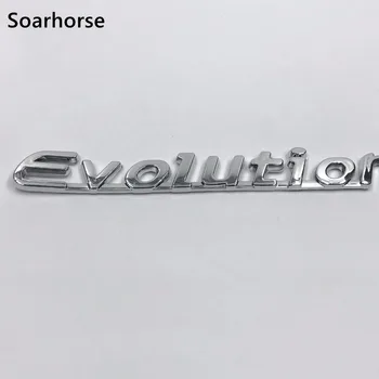Stříbrný Zadní Kufr Dopisy Odznak Znaku Pro Mitsubishi Lancer Evolution Auto Štítku Štítek