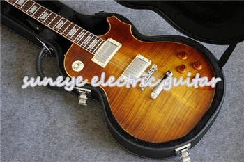 Suneye Standardní Elektrickou Kytaru Pevný Mahagonový Kytara Kit Música Electrica Levé Ruce DIY Guitar Kit k Dispozici S Kytarou