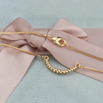 SUNSLL Nové zlaté mědi náhrdelník náušnice set jednoduchého tvaru u šperky set módní party Nádherné šperky přívěsek dárky