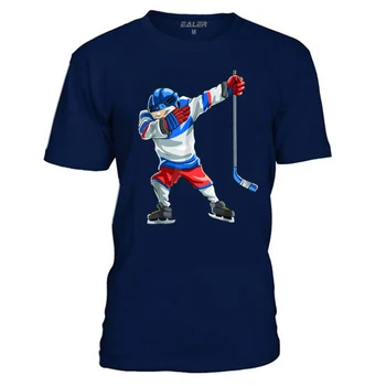 Super Hokej Bavlna O-Neck T-Košile pro lední Hokej Vysoké kvality doprava zdarma Vintage Krátký Rukáv Pánské Tričko TS1825