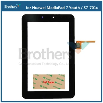 Tabletu Touch Screen Digitizer Pro Huawei MediaPad 7 Youth Dotykový Panel pro Huawei S7-701u Dotykové Sklo, Snímač Objektiv AAA S Nástroji